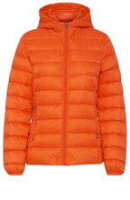 Tulip Orange Quilted Jacket