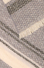 Viluxi Grey and Gold Chevron Scarf