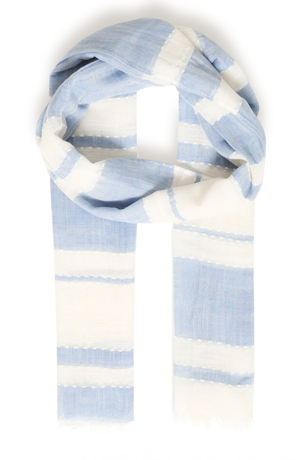 Viobby Della Robbia Blue Lightweight Scarf