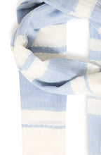 Viobby Della Robbia Blue Lightweight Scarf