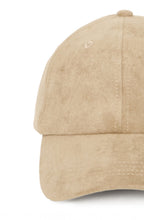 Vuede Tiger's Eye Faux Suede Baseball Cap