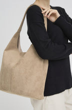 Vuede Tiger's Eye Faux Suede Handbag