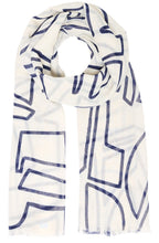 Wallam Birch Geo Frayed Edge Scarf