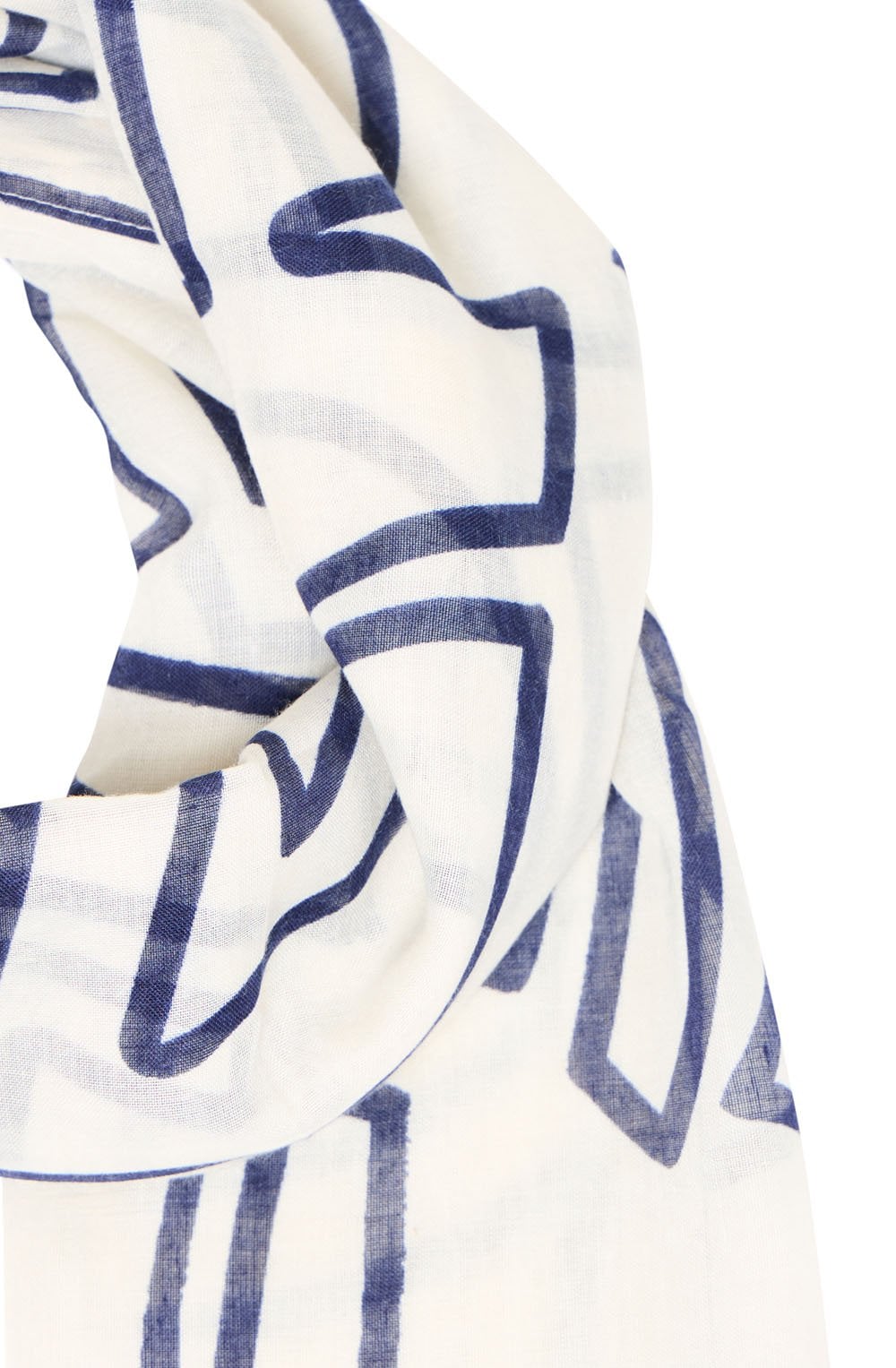 Wallam Birch Geo Frayed Edge Scarf