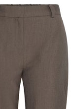 Walnut Melange Straight Leg Trousers