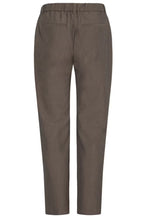 Walnut Melange Straight Leg Trousers
