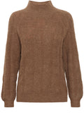 Walnut Otiki Patterned Knit Jumper