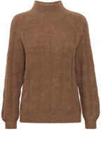 Walnut Otiki Patterned Knit Jumper