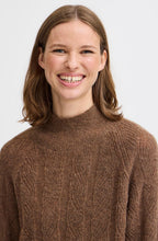 Walnut Otiki Patterned Knit Jumper