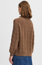 Walnut Otiki Patterned Knit Jumper