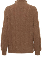 Walnut Otiki Patterned Knit Jumper