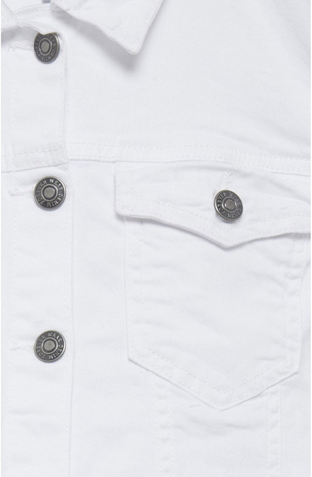 White Denim Jacket