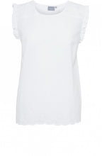 White Frilled Detailed Blouse