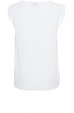 White Frilled Detailed Blouse