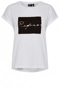 White Front Design T Shirt
