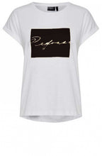 White Front Design T Shirt