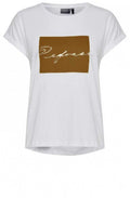 White Front Design T Shirt