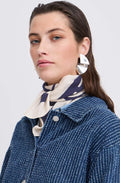 Wicly Birch Geo Abstract Print Scarf