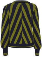 Woodbine Contrast Striped Jumper