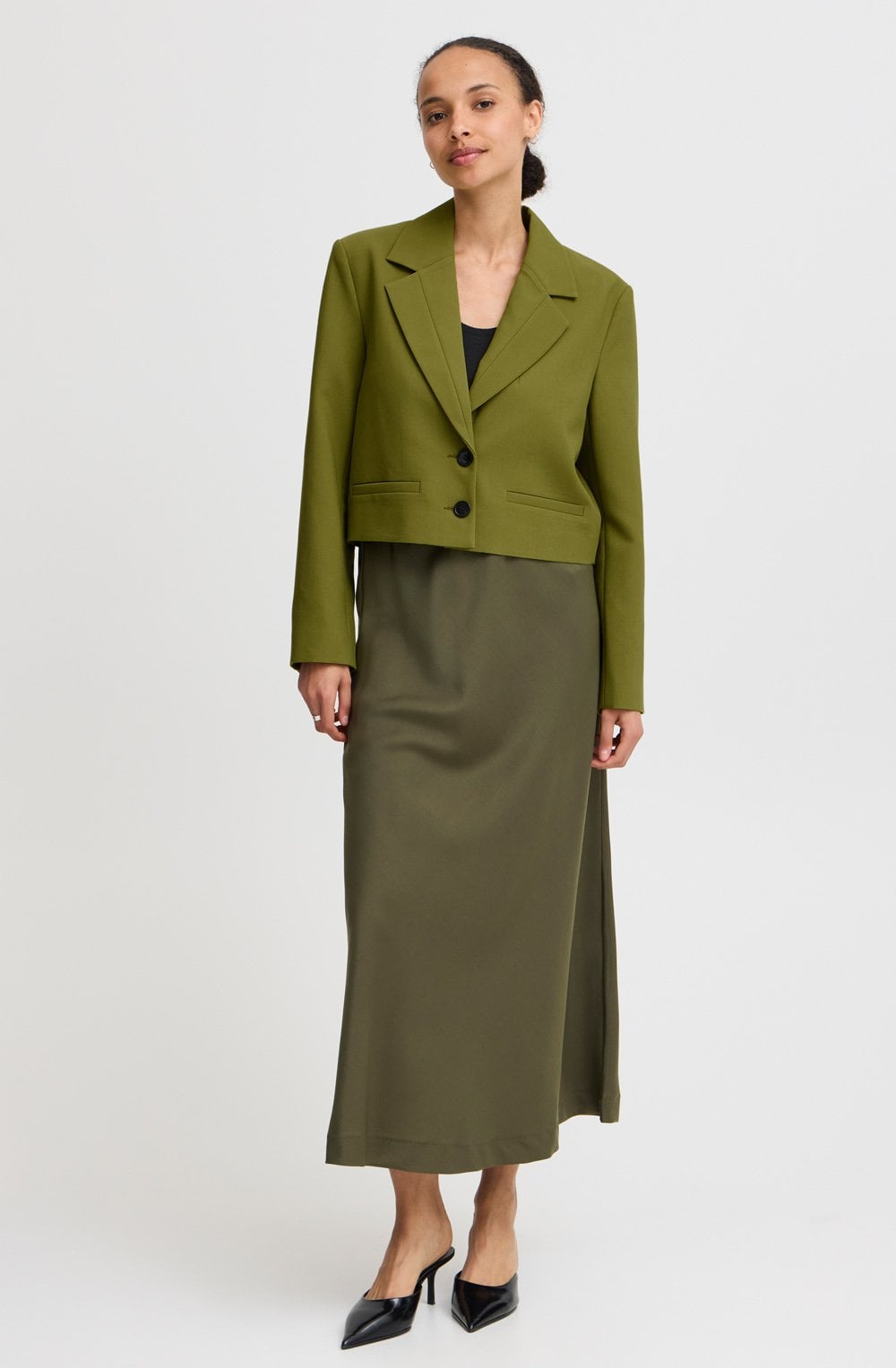 Woodbine Denoa Shortened Box Blazer