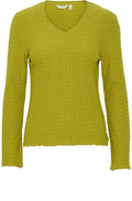 Woodbine Textured Jersey Top