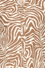 Woodsmoke Animal Print Linen Mix Shirt