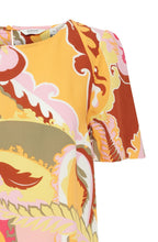 Yarrow Paisley Short Sleeve Blouse