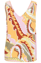 Yarrow Paisley Sleeveless Joella Blouse
