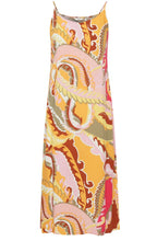 Yarrow Paisley Strappy Slip Dress