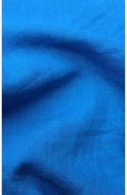 Blue Linen Shift Dress