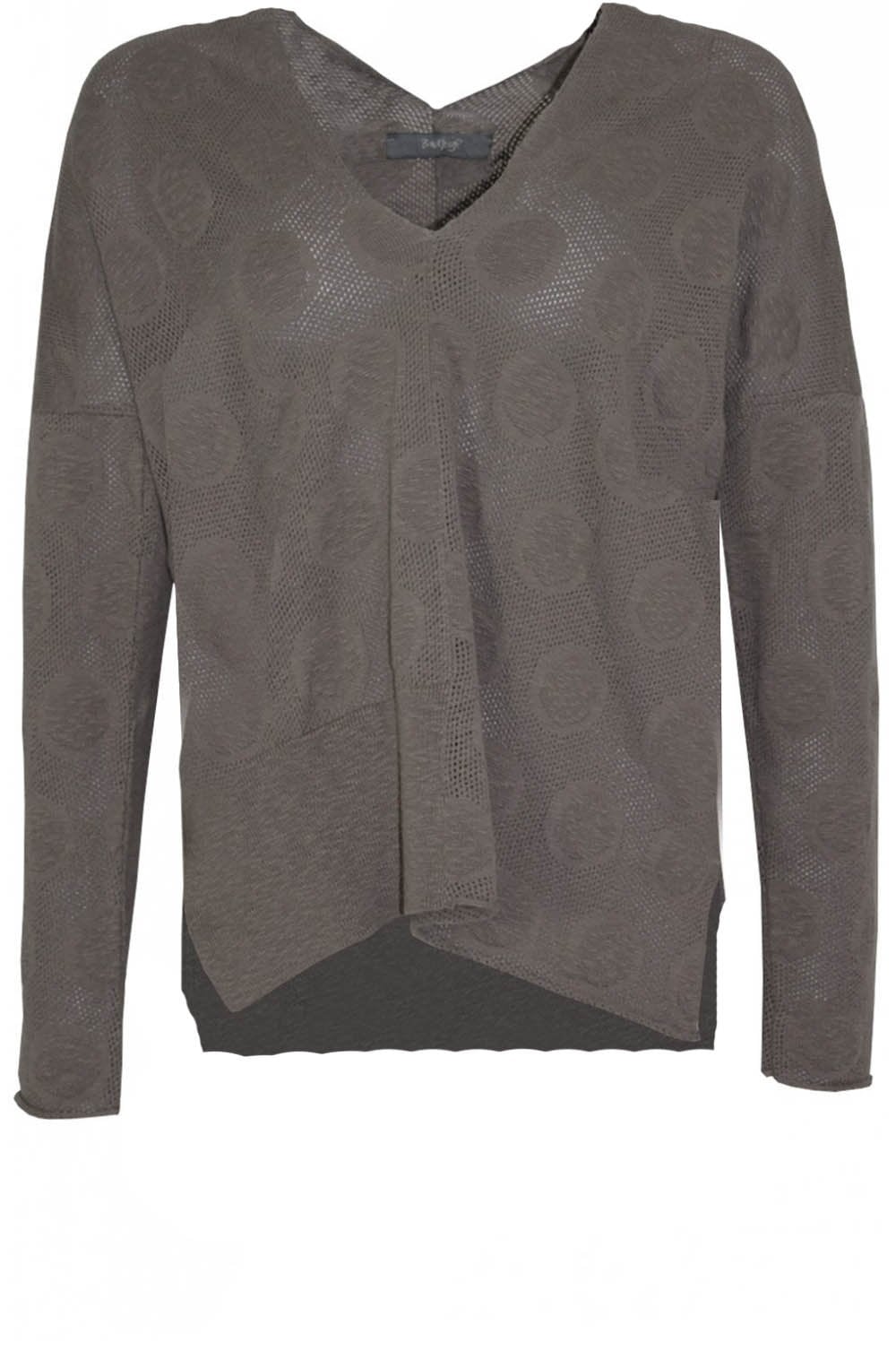 Cafe Textured Knit Sweater
