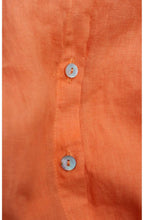 Mandarin Linen Blouse