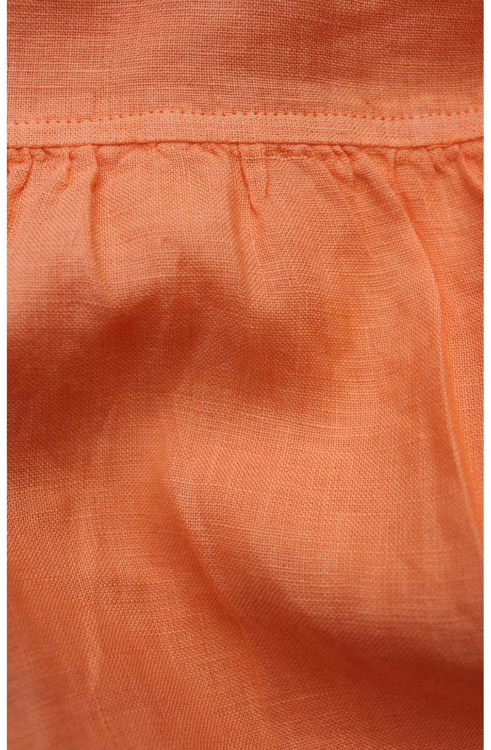 Mandarin Linen Dress
