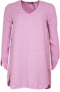 Pale Pink Linen Tunic