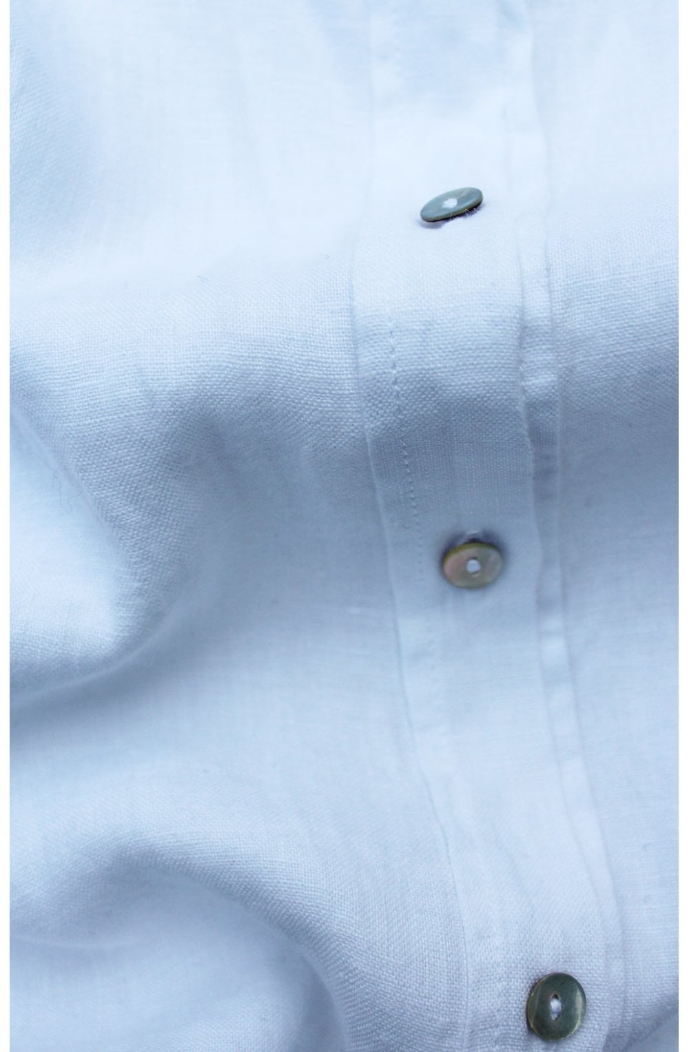 White Linen Blouse