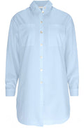 Adela Ice Cube Blue Long Shirt