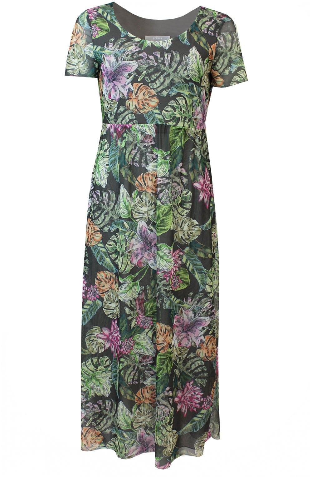 Adriana Green Mix Dress