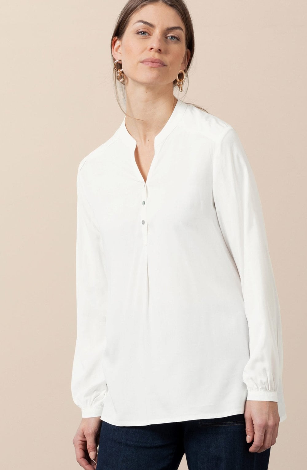 Alin Creme Blouse