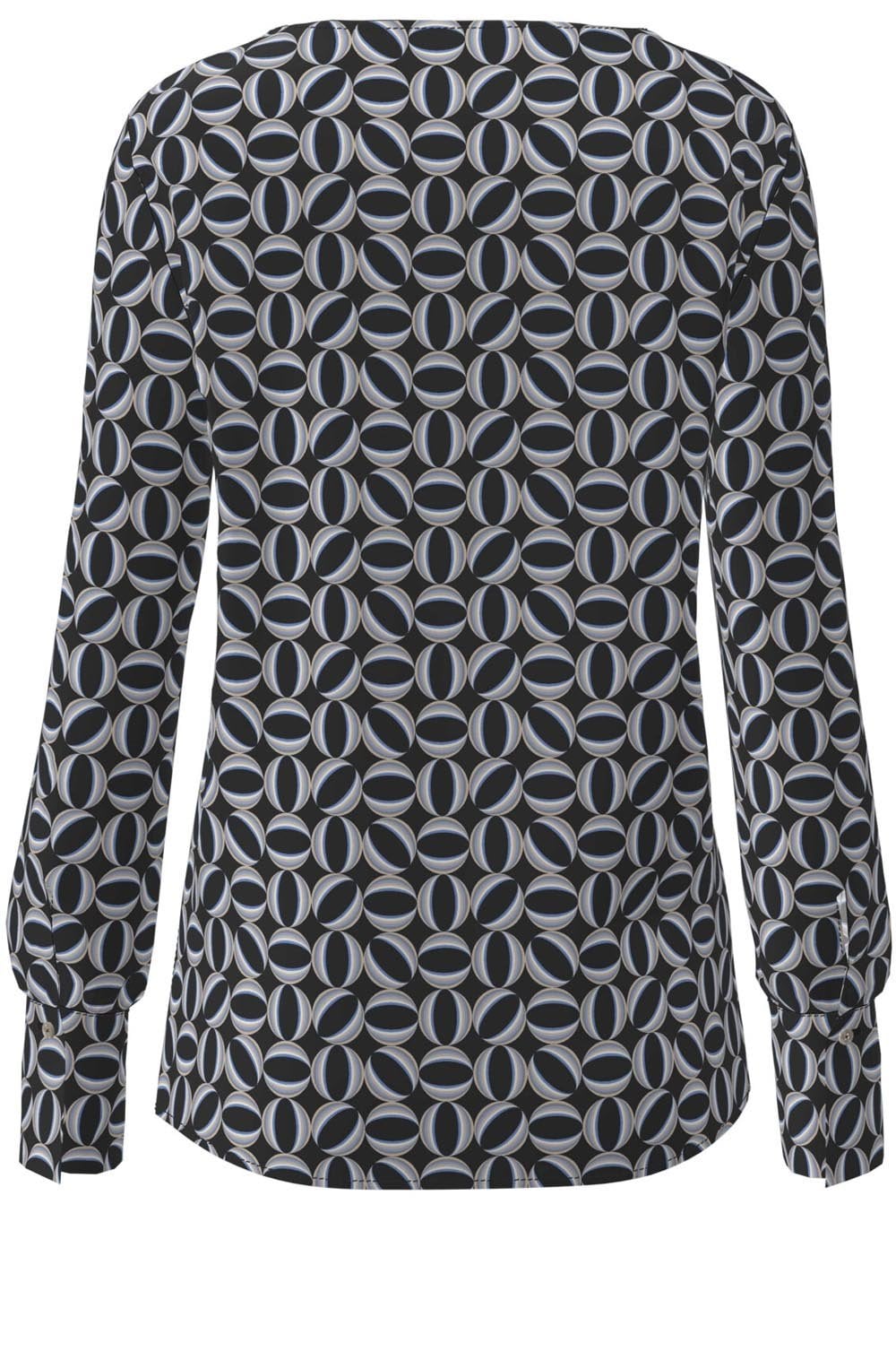 Alina Bold Print Blouse