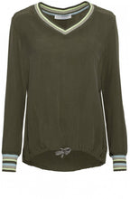 Avocado Green Blouse