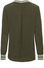 Avocado Green Blouse