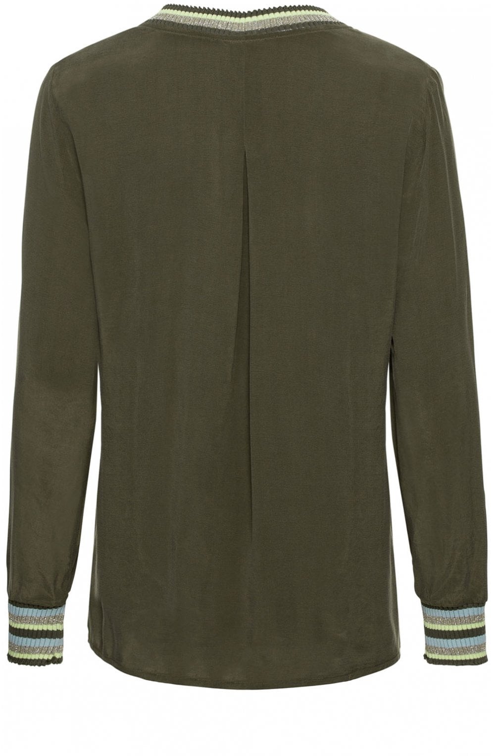 Avocado Green Blouse