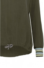 Avocado Green Blouse