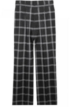 Black Check Trousers