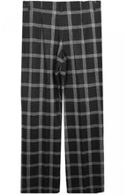 Black Check Trousers
