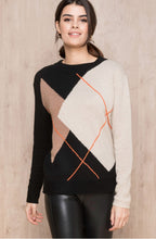 Black Diamond Knit Jumper