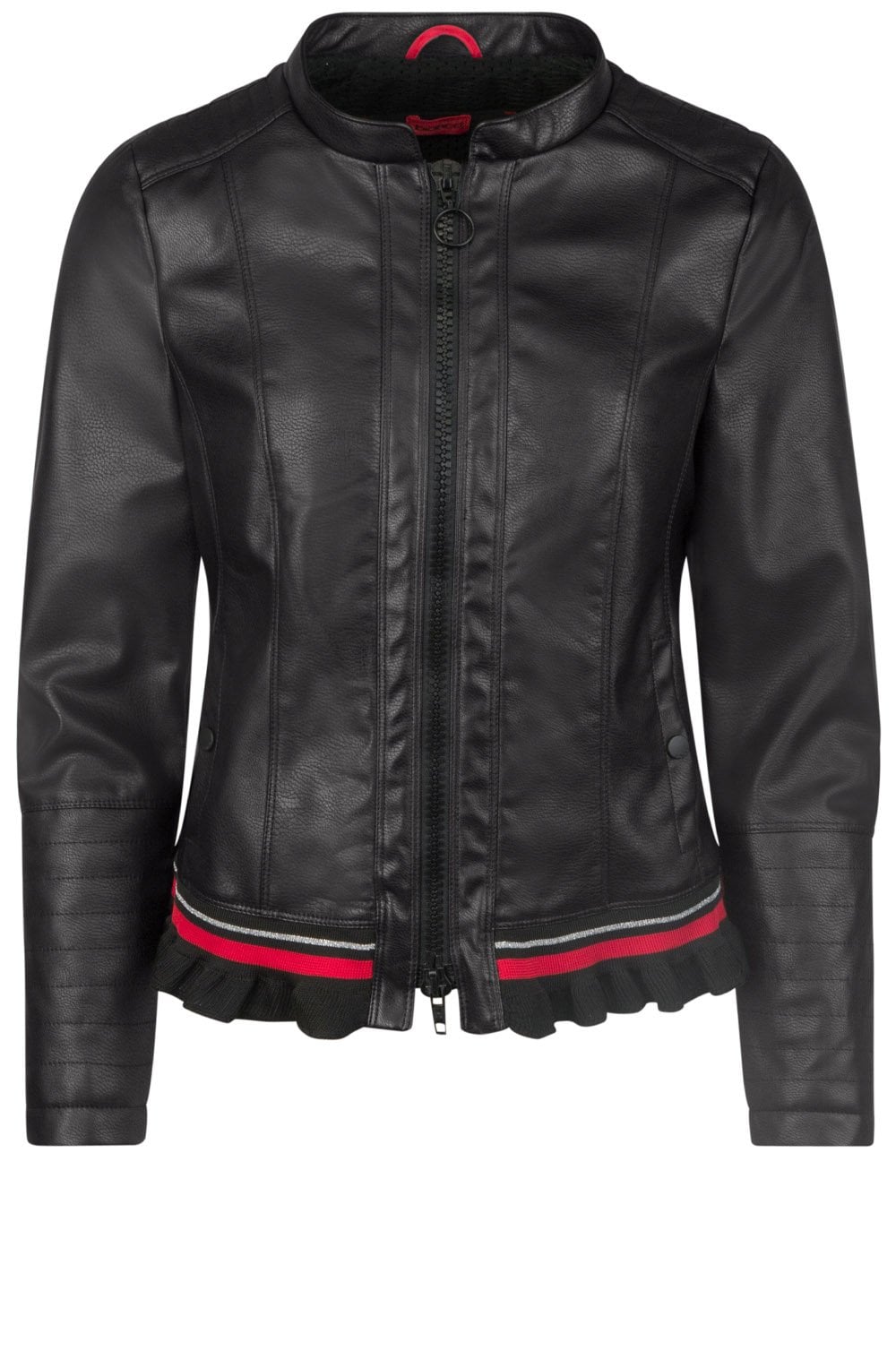 Black Faux Leather Jacket