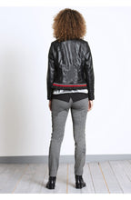 Black Faux Leather Jacket