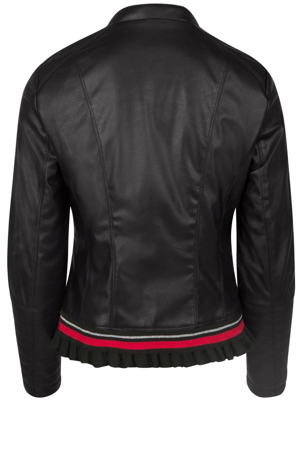 Black Faux Leather Jacket