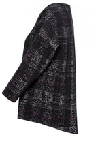 Black Fleck Design Top